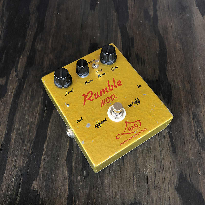 HAO Rumble Mod Dumble Overdrive Pedal | Reverb Malta