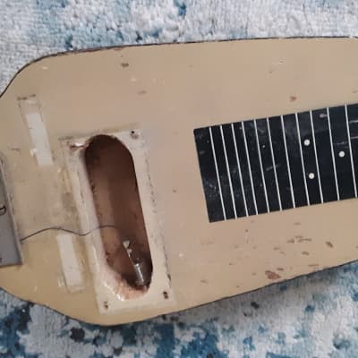 Dobro Robbie and Sons vintage lap steel guitar body image 2