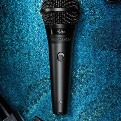 Shure PGA58-XLR Cardioid Dynamic Vocal Microphone with 15' XLR-XLR Cable image 3