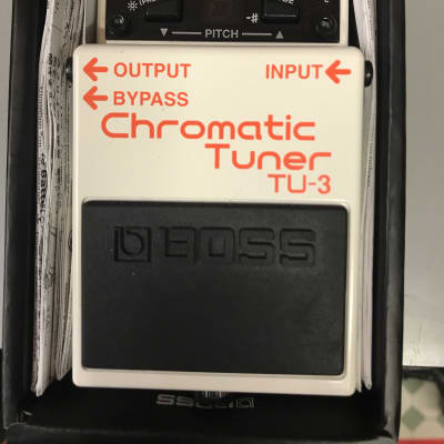 Pedale effetto per chitarra Boss  tu-3 chromatic tuner image 1