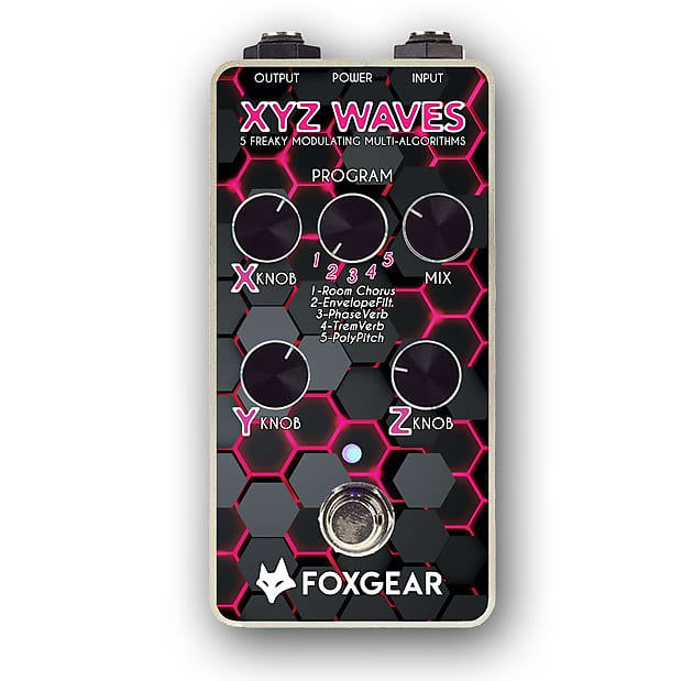 Foxgear Xyz Waves   Pedale Modulazione Per Strumento image 1