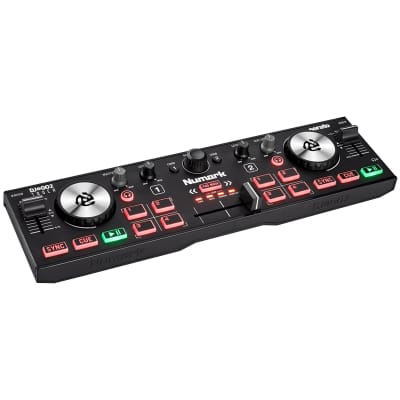 Numark DJ2GO2 Touch Pocket DJ Controller with Touch-Capacitive Jog Wheels image 4