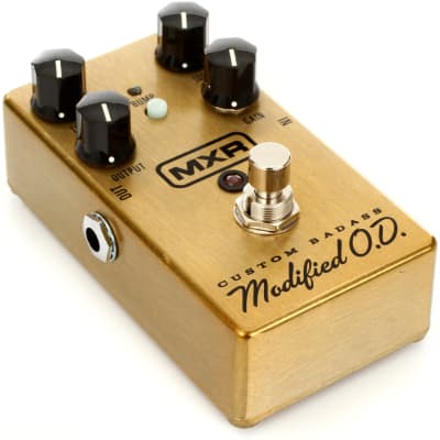 MXR Custom Badass Modified O.D. M77 Overdrive Effects Pedal with Cables image 4