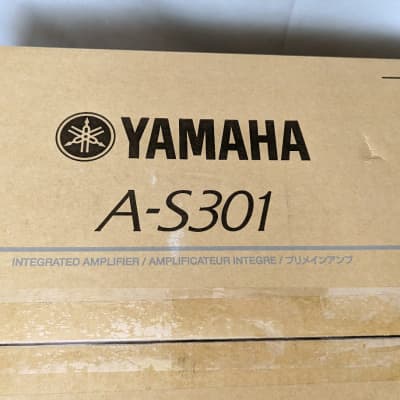 BRAND NEW Yamaha A-S301 120-Watt Stereo Integrated Amplifier - SEALED image 2