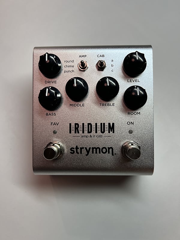 Strymon Iridium Amp & IR Cab Sweetwater Exclusive Silver
