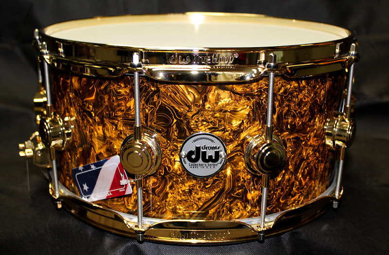 Birch Snare Drum 6.5x14 Orange Fade LQ-