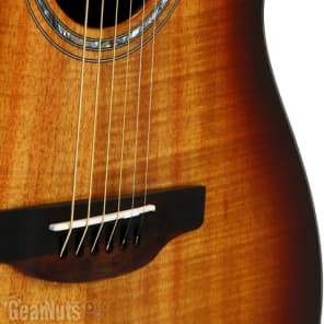 Ovation Celebrity Plus Super Shallow Acoustic-Electric Guitar - Koa Burst image 5