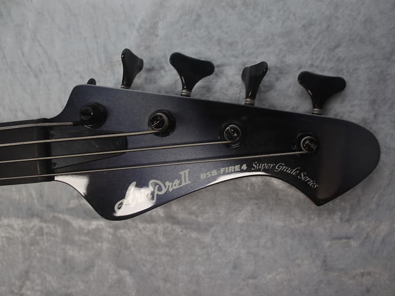 Aria Pro II RSB-FIRE4 Takumi Matsuda Signature Hipshot Bass