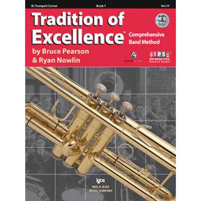 Tradition of Excellence Book 1 - Trumpet/Cornet <W61TP> Neil A Kjos Music Company [ProfRev]