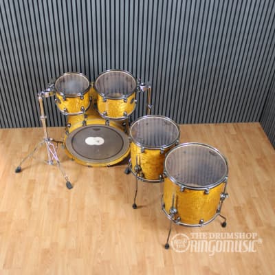 Mapex Saturn IV Exotic Maple Walnut Amber Burl 22" 5pz SV628XBMNL image 8
