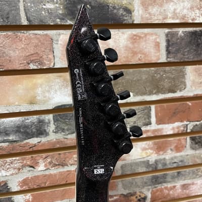 ESP LTD KH-V Kirk Hammett V Black Sparkle Free ESP Hardshell Case image 5