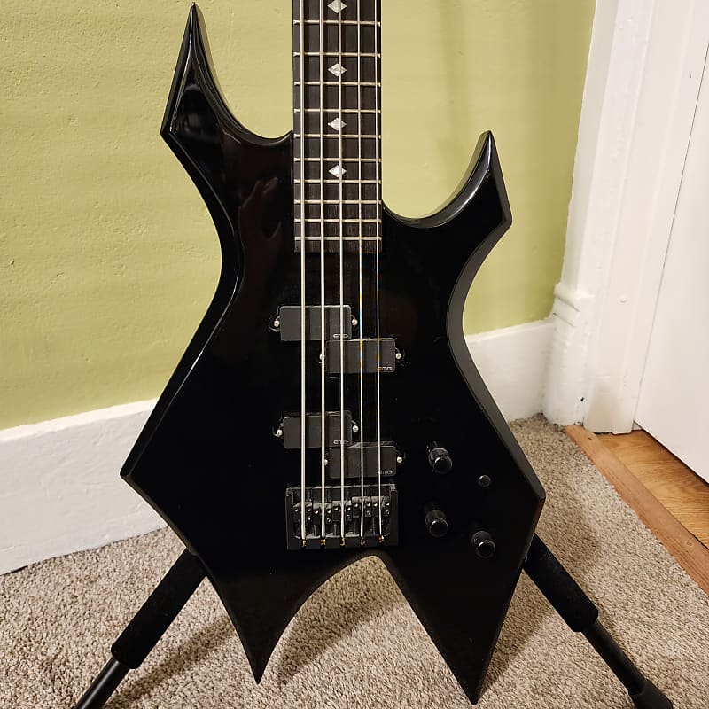 B.C. Rich NJ Series Warlock 5-String Bass - Fully Upgraded 2004