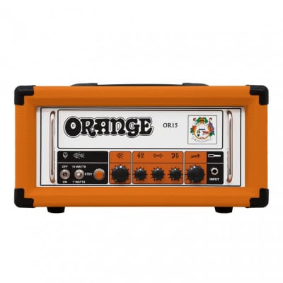 Orange Amplification OR15H 15-Watt Compact Tube Guitar Amplifier Head (Orange) for sale