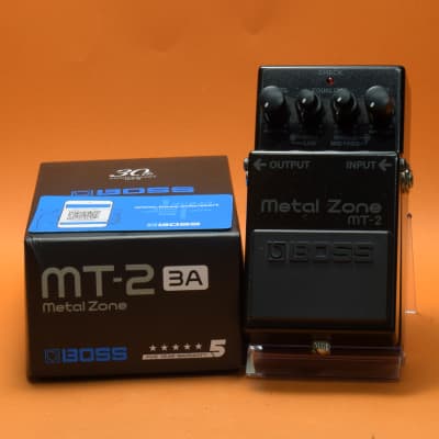 Reverb.com listing, price, conditions, and images for boss-mt-2a-metal-zone-anniversary-edition