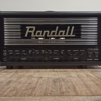 Randall Thrasher 50 2-Channel 50-Watt Tube Guitar Amp Head 2010s - Black for sale