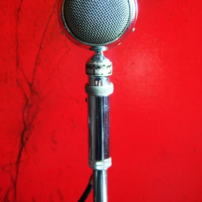 Vintage 1950's Canadian Astatic T-3 crystal "bullet" microphone High Z harp mic  prop display JT30 D104 image 3