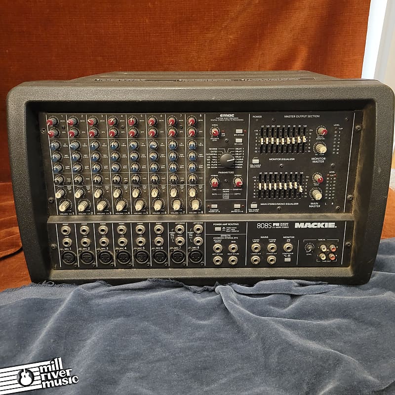 Mackie 808S FR Series 600W Powered Mixer Used