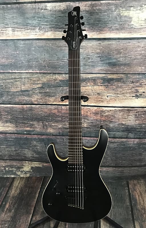 Used Mayones Left Handed Setius 7 String Electric Guitar with Reverb