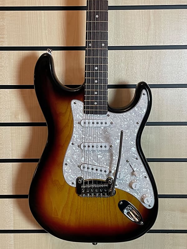 G&L Tribute Legacy RW 3TS 3-Tone Sunburst Electric Guitar