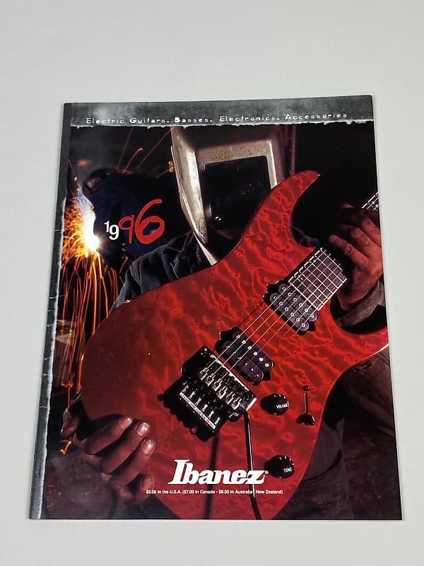 Ibanez Catalog Has All the Greats! 1996 Reverb