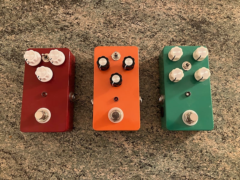 3 DIY overdrive pedals (Tube Screamer, Blues Breaker, Timmy) | Reverb