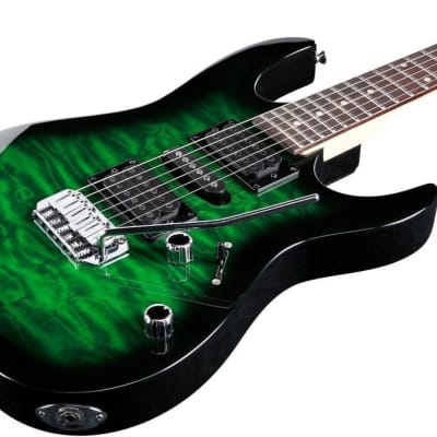Ibanez GRX70QA GIO RX Series Electric Guitar Green + Free DVD, Guitar Pics, Strap, String Winder and Tuner image 8
