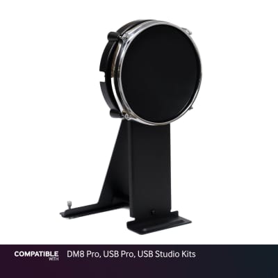 Alesis 8-inch Mesh Kick Pad with Stand for DM8 Pro, USB Pro, USB Studio Kits