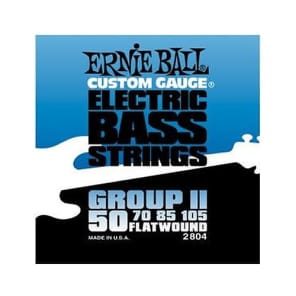 Ernie Ball 2804 Flatwound Group II Bass Strings