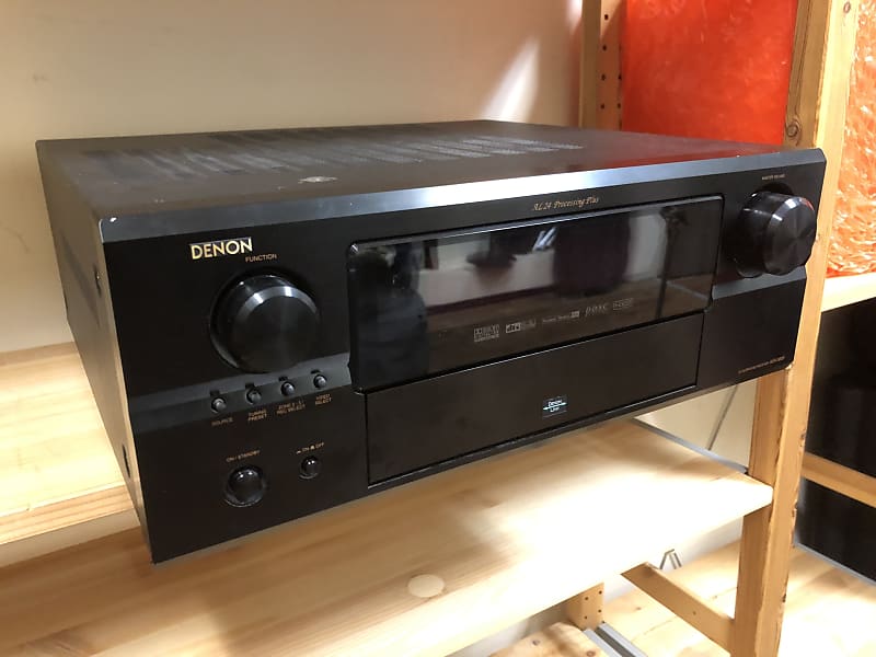 Denon AVR-3805 (Black) Home theater receiver with Denon Link, Dolby Digital  EX, DTS-ES, and Dolby Pro Logic IIx at Crutchfield