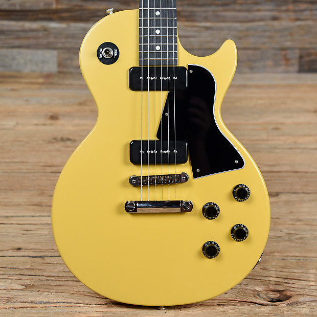 Gibson USA Les Paul Junior Special P-90 Worn Yellow 2011 image 1