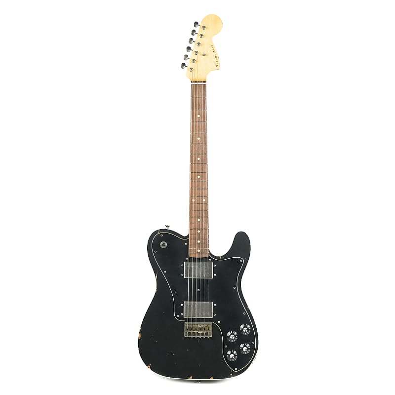 Nash T72DLX Guitar, 3 Tone Sunburst, Light Aging | Humbucker