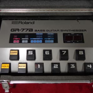 Roland G77 Bass & GR 77 Synth 1980's Pearl White image 9