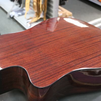 Fender CD-60SCE All-Mahogany Wine Red image 5