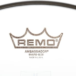 Remo Ambassador Hazy Snare-side Drumhead - 14 inch image 2