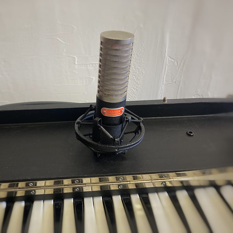 Xaudia Custom Ribbon Microphone 2017 Black Reverb