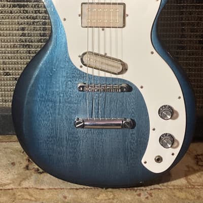 Cimar Vintage “Lawsuit Era” Marauder Copy 1970s - Blue Burst for sale