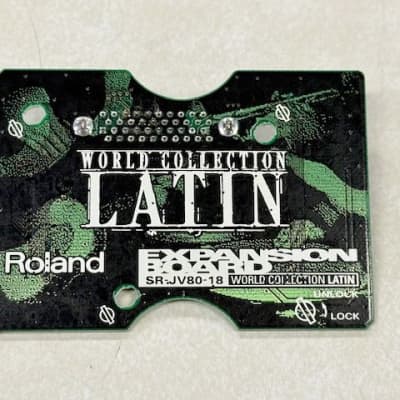 Roland SR-JV80-18 Latin Expansion Board For Roland's JV/XP/XV Products, Excellent Condition