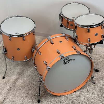 Gretsch 24/13/16/6.5x14" Brooklyn Drum Set - Exclusive Cameo Coral image 4