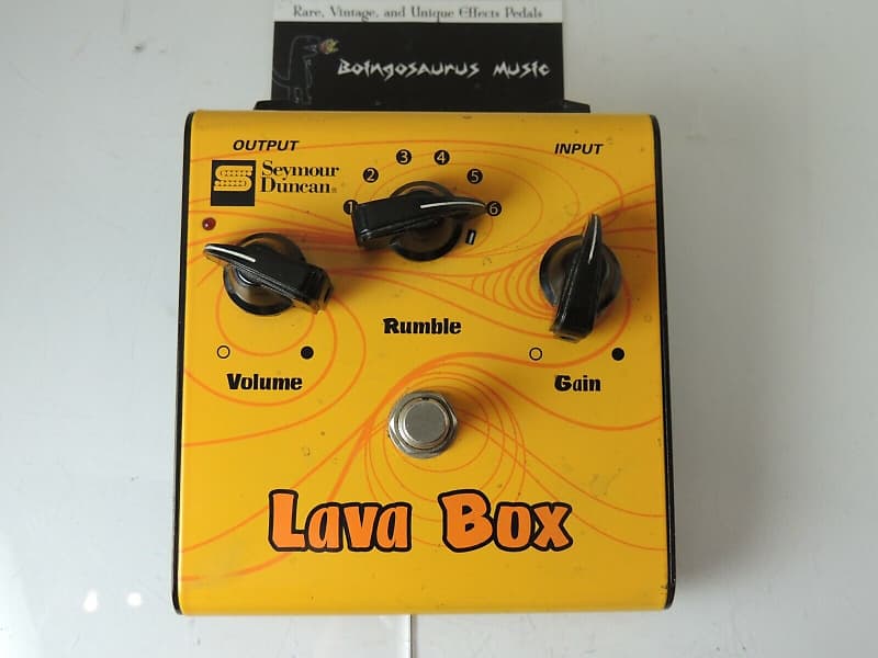 Seymour Duncan Lava Box Distortion/Overdrive Effects Pedal Free USA Shipping image 1