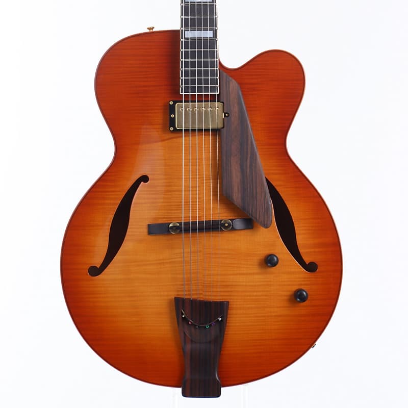 D’Aquisto DQ-JZ D'Aquisto Jazz Line DQ JZ Antique Sunburst (Japan Custom