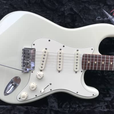 2004 USA Fender Custom Shop Jeff Beck Stratocaster Olympic White for sale
