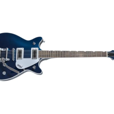 Gretsch G5232T Electromatic Double Jet FT Bigsby Electric Guitar (Midnight Sapphire) (Used/Mint) image 2