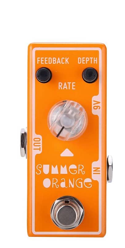 Tone City Summer Orange Phaser All Mini's are NOT the same! Fast U.S. Ship No Overseas Wait times image 1
