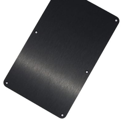 Jackson Anodized Aluminum Black Back Plate Floyd Rose Cover for USA Series for sale