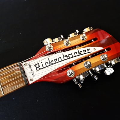 Rickenbacker 330/12 fireglo with flame back image 5