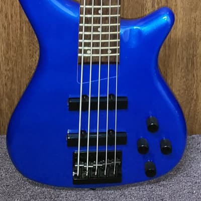 Rogue LX205B-MBL Series III 5-String Bass 2010s - Metallic Blue for sale