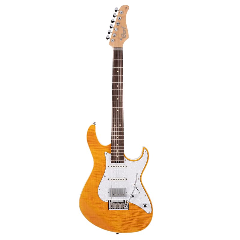 Cort G280 Select Amber Finish Electric Guitar image 1