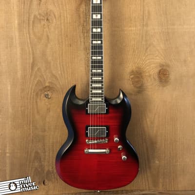 Epiphone Prophecy SG Electric Guitar Red Tiger Aged Gloss 2021 image 2