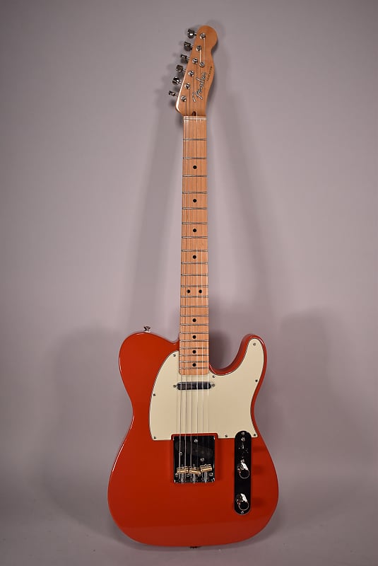 2008 Fender Parts Telecaster Fiesta Red Nitro Duncan 