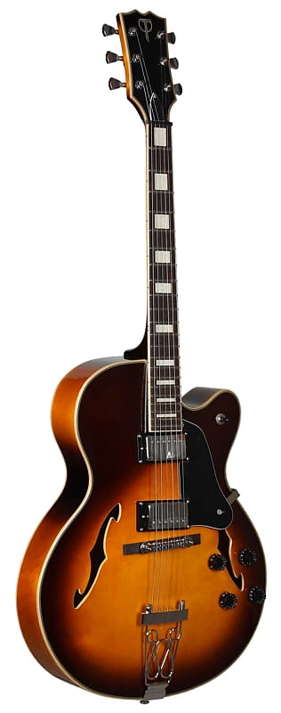 Teton F1433BIVS F Series Arch Top Hard Maple Neck 6-String Electric Guitar w/Hard-shell Case image 1